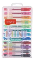 Comprar Set De Lapiceras Boligrafo Keyroad Roller Gel X24 Mini