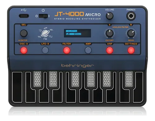 Sintetizador Híbrido Behringer Jt-4000 Micro Portátil Usb