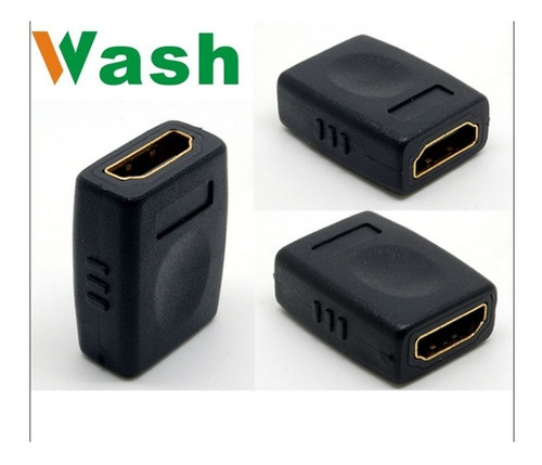 Imagen 3 de 3 de Conector Hdmi Hembra A Hdmi Hembra