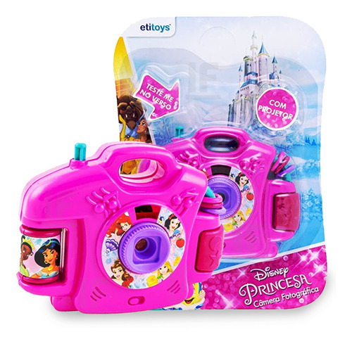 Camera Fotográfica Infantil Princesas