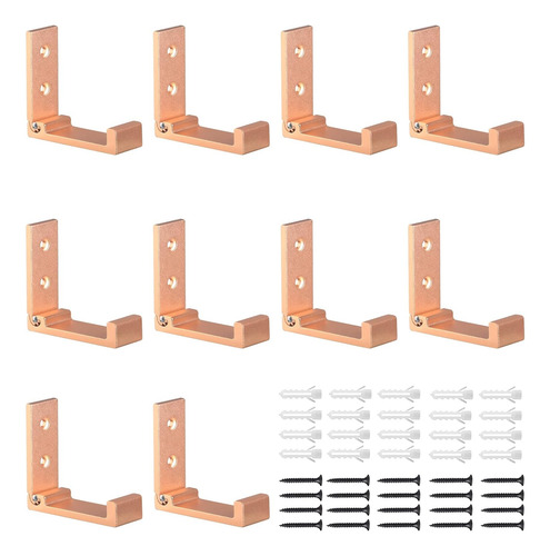 Gancho Plegable, Paquete De 10 Ganchos De Pared Para Colgar