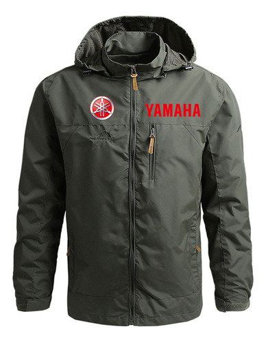 Chamarra Softshell Con Capucha Y Estampado Y.a.m.a.h.a Para