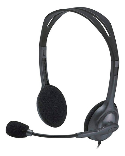 Auricular Vincha Headset Logitech H111 Micrófono 3.5mm Minip