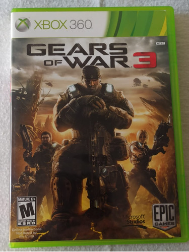 Gears Of War 3 Xbox 360 Original Usado