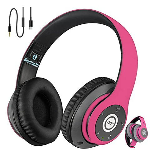 Auriculares Bluetooth Ijoy Over Ear - Pink