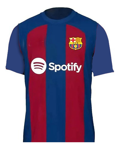 Camiseta Barcelona De Niños Con Nombre Y Numero Que Quieras