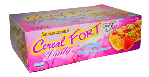 Cereal Fort Lady Frutilla Chocolate Blanco X 24 U Gomarket