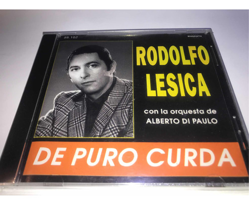 Rodolfo Lesica Con Di Paulo De Puro Curda Cd Nuevo Cerrado