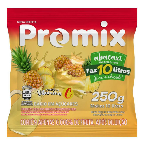 Suco Promix 300g - Caixa C/15 Unidades - Sabores