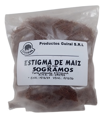 Hierbas Estigma De Maíz X 50 Gr Guiral