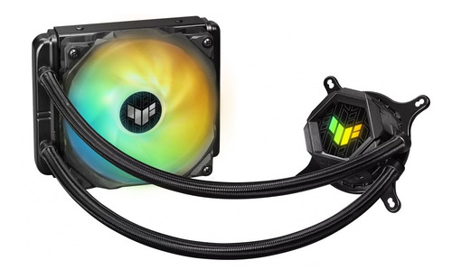 Imagen 1 de 5 de Watercooling Asus Tuf Lc 120 Argb Lga 1200, 115x, Am4
