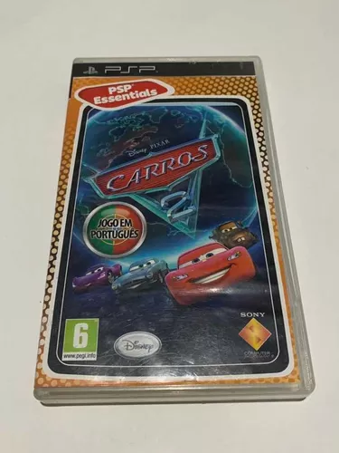 Jogo Psp Carros 1 &Amp; 2 Disney  Acessório p/ Videogame Disney