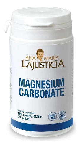 Carbonato Magnesio 75 Tabletas - U - Unidad a $2481