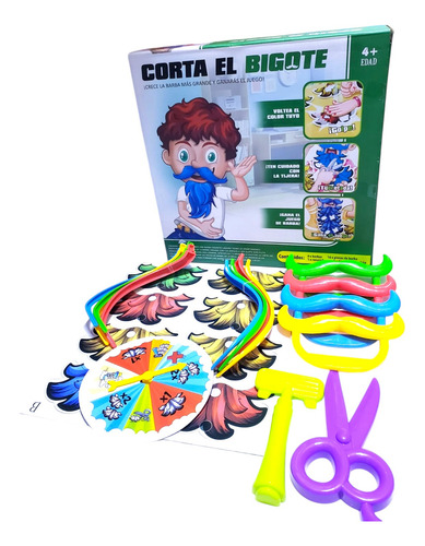 Juego De Mesa Corta El Bigote Entretenido Juego Familiar