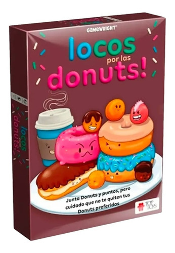 Juegos De Mesa Locos Por Las Donuts Top Toys