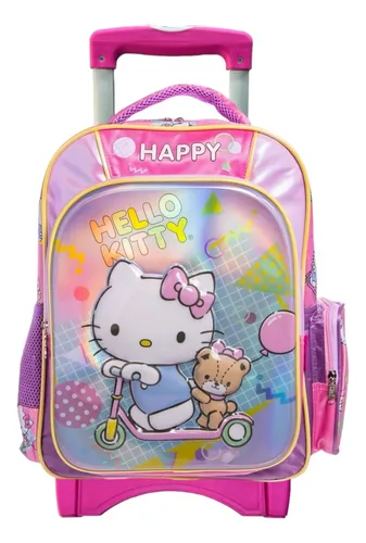 Mochila hello kitty con ruedas sale