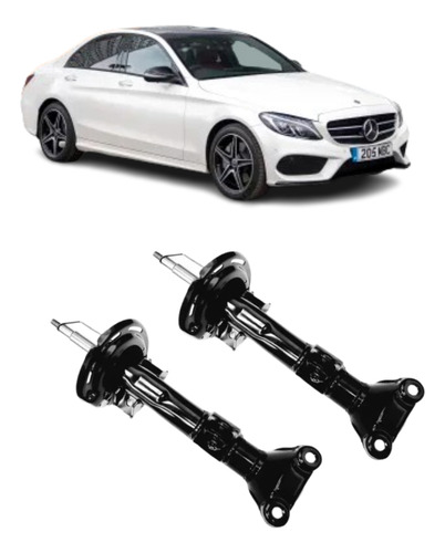 Kit X2 Amortiguador Delantero Mercedes Benz C250 Año 2008