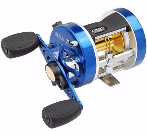 Carretilha Pesca Perfil Alto Caster 400 Marine Sports