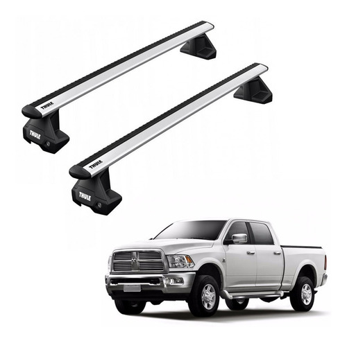 Rack Bagageiro Thule Evo Ram 2500 Pickup Cab Dupla 2022