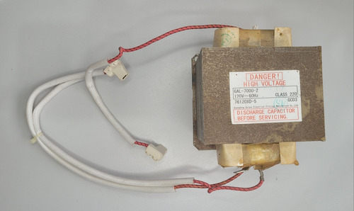 Transformador Microondas 127v Alta Tensão Novo Gal-700u-2