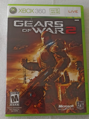 Gears Of War 2 Xbox 360 Original Usado
