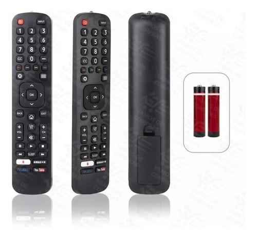 Control Compatible Con Tv Hisense Youtube Netflix En2b27