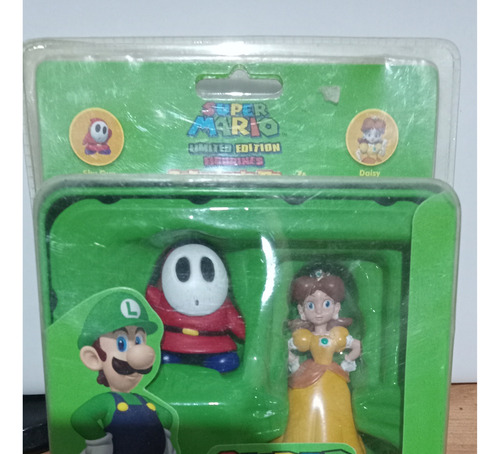 Super Mario Limited Edition Figuries Daisy Y Shy Guy (Usado)