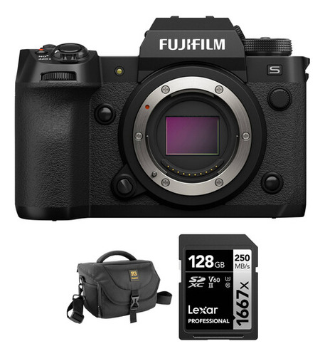 Kit De Cámara Sin Espejo Fujifilm X-h2s Y Accesorios