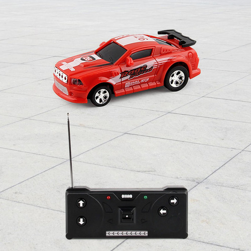 Mini Coche Rc, Vehículo De Hobby, Juguete En Una Lata,