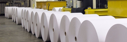 44 Rollos De Papel Obra 114x100 Lisos Blanco