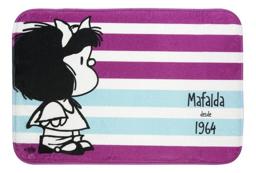 Alfombra Mafalda Con Efecto Memoria 40x60 Cm