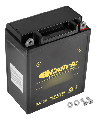 Caltric Para Yb12al-a2 Agm Bateria Kawasaki Vulcan 500 Ltd