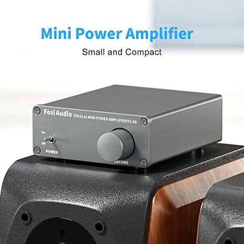 Fosi Audio V1.0g Mini Amplificador Estéreo De 2 Canales Clas