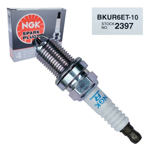 Imagen 5 de 8 de Bujias Ngk Bkur6et10 Cruze 1.8 2014 2015 2016 Original