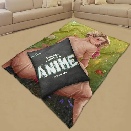 Kawaii Waifu Anime Franela Manta, Anime Tetas, Desnuda ...