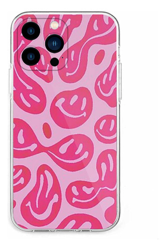 Funda Viclasbiskiy Para iPhone 12 Mini-caras Rosas