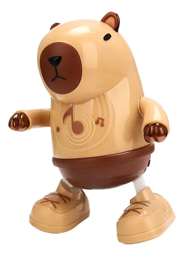 comprar Robot Capibara Bailarín Led Capibara Marrón Claro