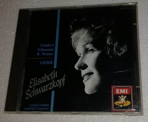 Elisabeth Schwarzkopf - Schubert Schumann Strauss Cd Kktus 