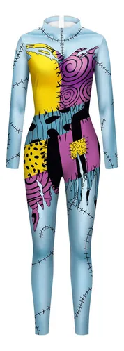 Vestido De Cosplay De Nightmare Sally Skinny Mono Skellingto