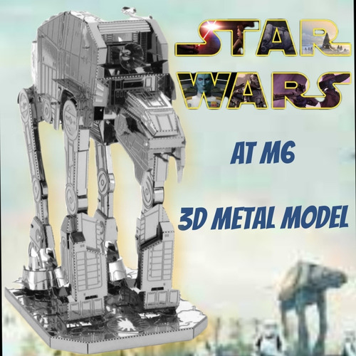  Puzzle Metal 3d At M6, Star Wars
