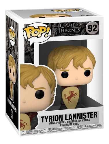 Funko Pop Game Of Thrones Tyrion Lannister With Shield