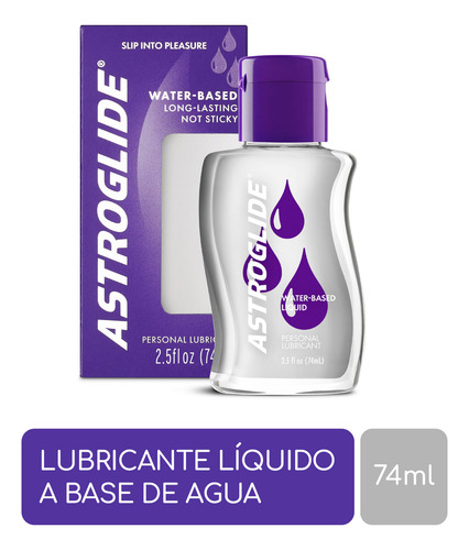 Kit X 2 Lubricante Líquido Base Agua Astroglide Gel Intimo