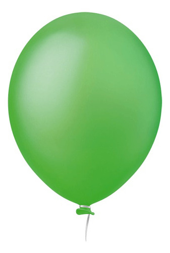 30 Bexigas Balão Numero 8 Liso Happy Day Diversão Cor Verde Citrus