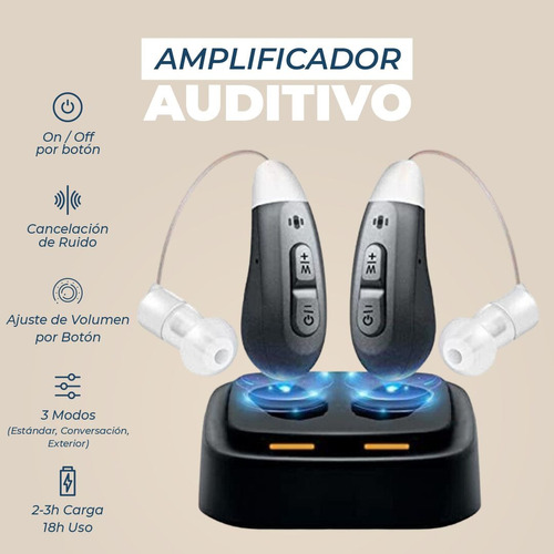 Protesis Auditivas Perdida Moderada Audifono Amplificador