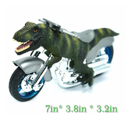 Bignosedeer Dinosaurio Juguetes De La Motocicleta - Fricción