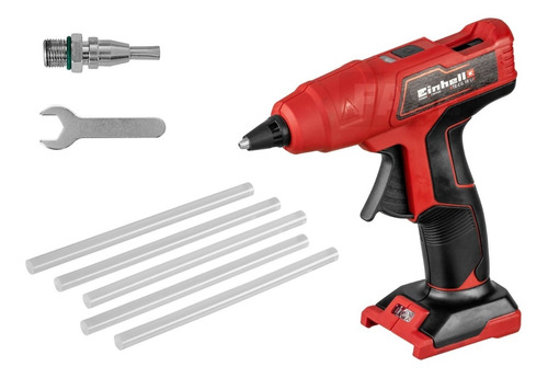 Pistolita Silicona Einhell 18v Inalámbrica Barras Boquilla