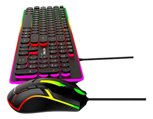 Teclado Y Mouse Netmak Nm-vortex Usb En Local De La Plata