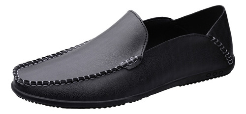 Zapatos De Cuero Casual Hombres Formales Trabajo Mocasines