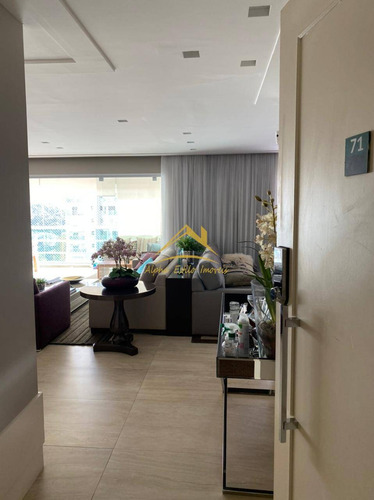 Imagem 5 de 15 de Venda De Lindo Apartamento De Alto Padrão Em Alphaville - 512