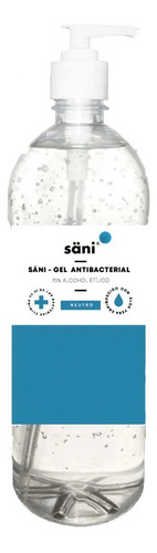 Gel Antibacterial Para Manos 1 L Säni-gel Neutro & Aloevera